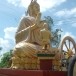 พระพุทธอู่ทองกับหุ่นงูใหญ่ วัดทุ่งยายดำ