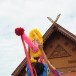 พิธีบวงสรวงแม่ย่านางเรือ วัดกำแพงดิน อำเภอสามง่าม จังหวัดพิจิตร