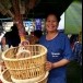 ตระกร้าหวาย  บ้านป่าก๋อย