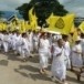 ธงฉลองพุทธชยันตี  ๒๖๐๐ ปี แห่งการตรัสรู้  ณ จังหวัดกาฬสินธุ์