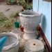 การทำกระถางปูนใส่ต้นไม้