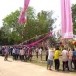 ประเพณีแห่ธงของลาวครั่งบ้านกกเต็น