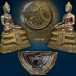 พระบูชาหลวงพ่อเพชรวัดแจ้งปราจีนบุรี เนื้อสามกษัตริย์ ปี 42