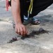 การละเล่นทอยสะบ้า   บ้านกะเหรี่ยงน้ำตก