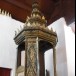 บุษบกธรรมาสน์ยอดทรงมงกุฎ วัดพระธาตุแช่แห้ง