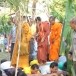 พิธีเถราภิเษก หรือ ฮดสรง บ้านนาหนองแคน หมู่ที่ ๒ ตำบลหนองสูง อำเภอหนองสูง จังหวัดมุกดาหาร