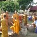 พิธีเถราภิเษก หรือ ฮดสรง บ้านนาหนองแคน หมู่ที่ ๒ ตำบลหนองสูง อำเภอหนองสูง จังหวัดมุกดาหาร