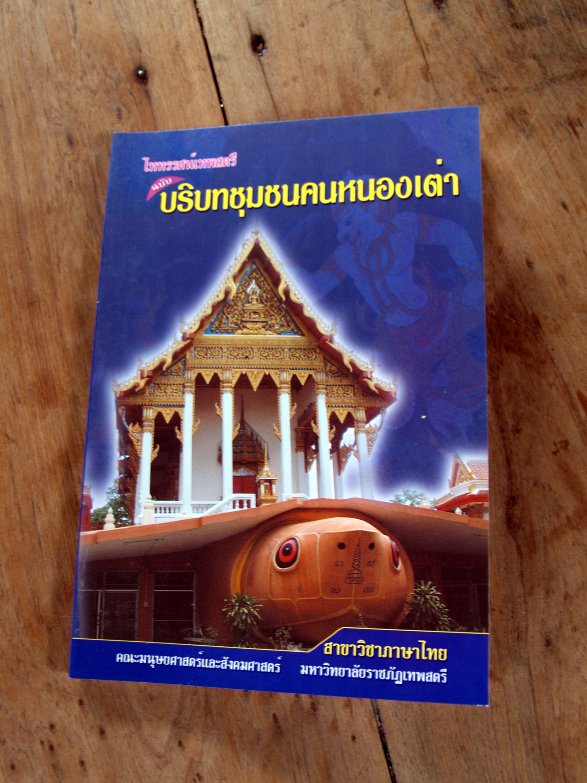 หนังสือไททรรศน์เทพสตรี ฉบับบริบทชุมชนคนหนองเต่า